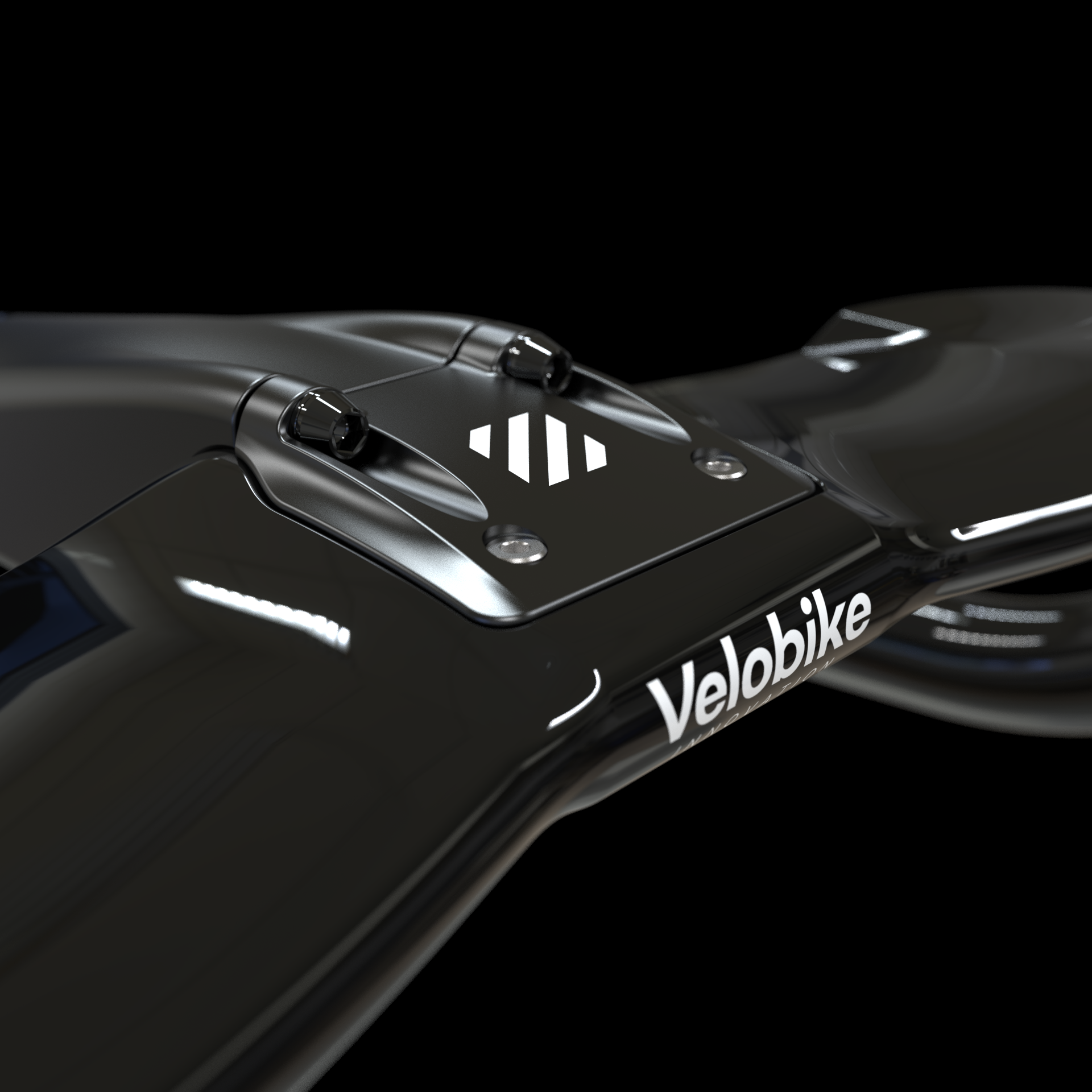 Velobike Altias handlebar integrated faceplate