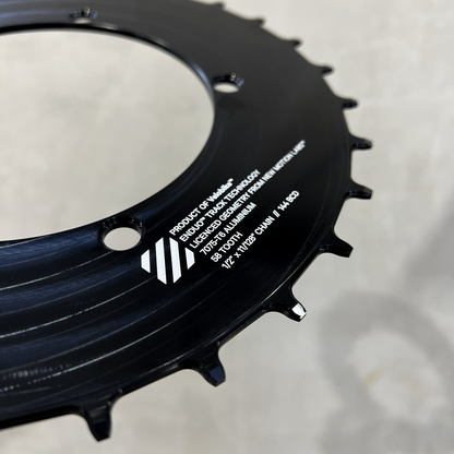 Velobike New Motion Labs Enduo Track Duel Engagement technology chainring