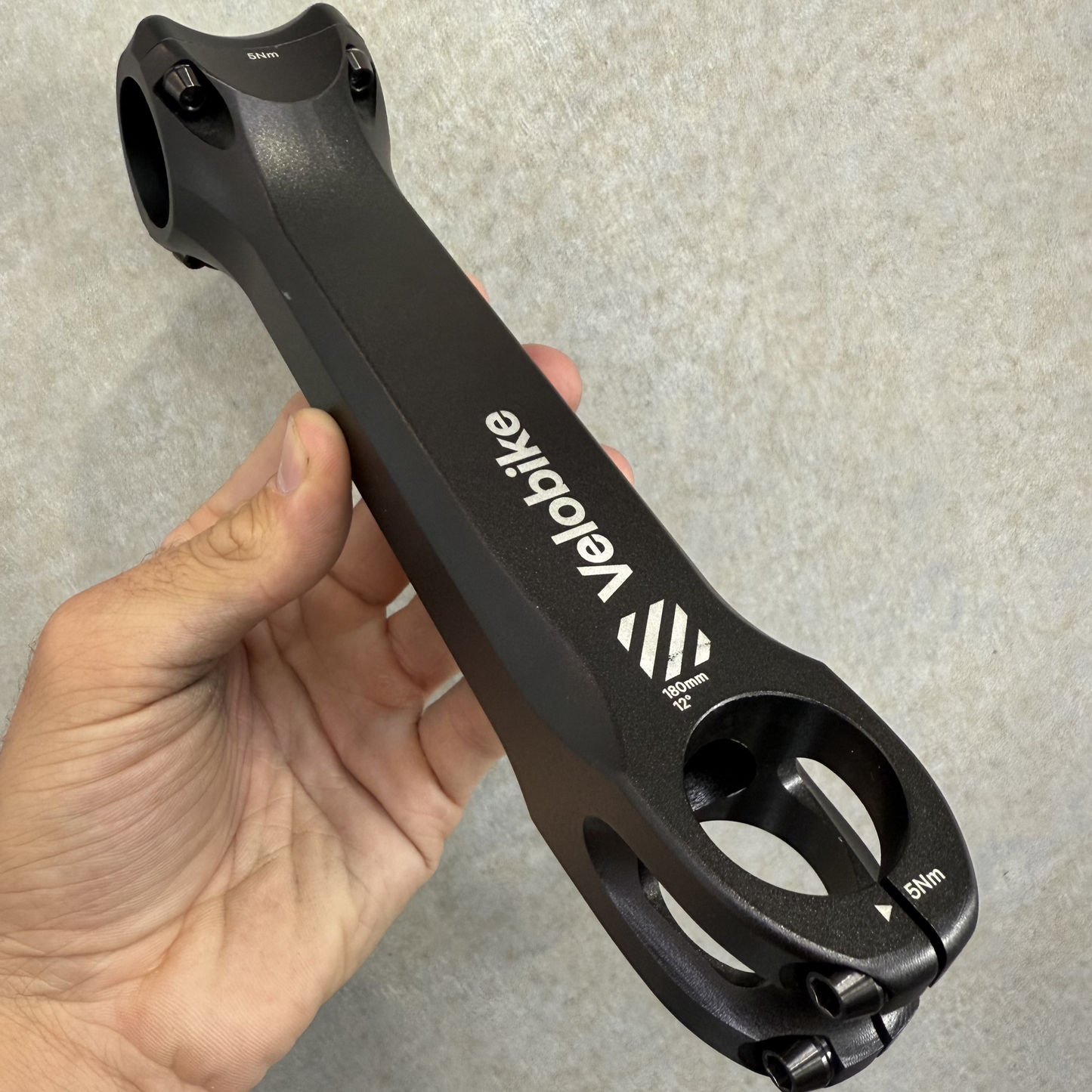 180mm/12° Elite Longboi Stem - Backroom