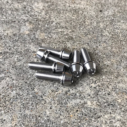 Titanium stem bolts silver