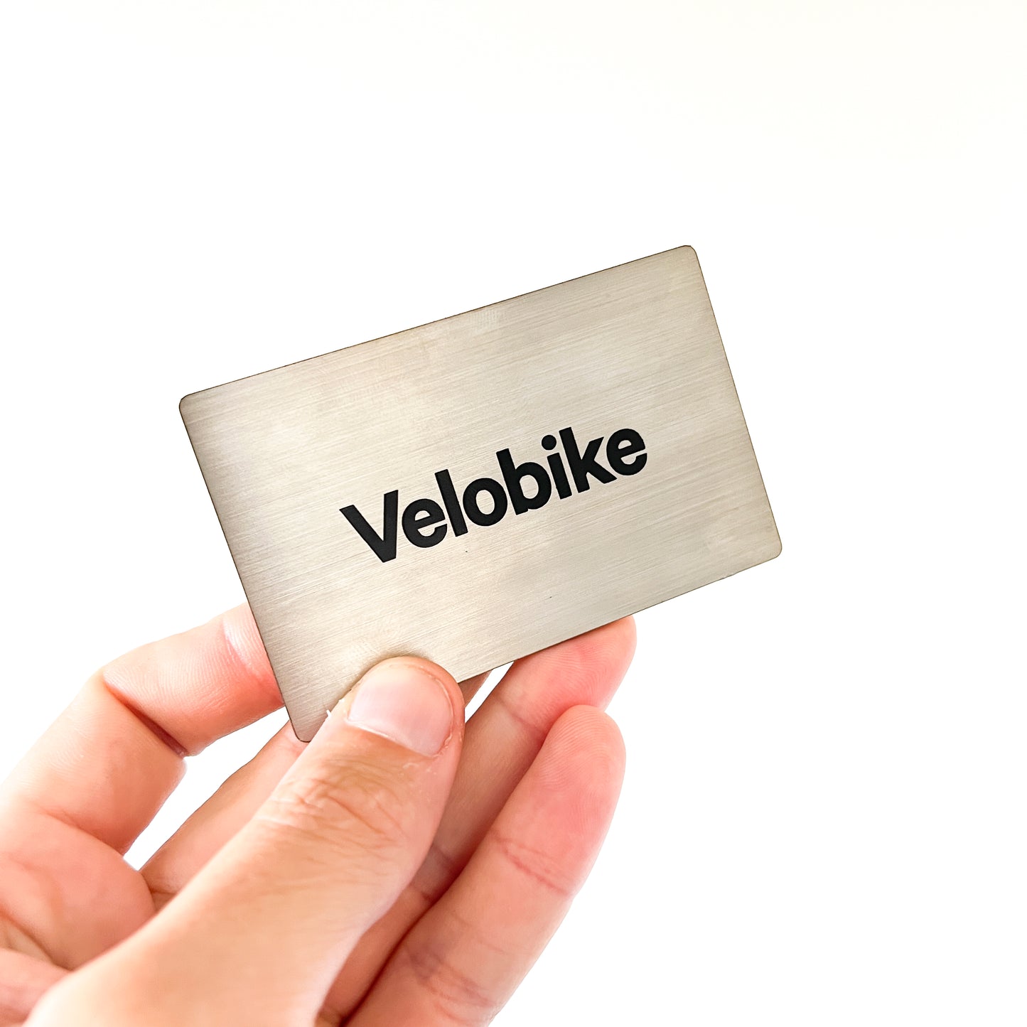 Velobike Stainless Steel gear chart card