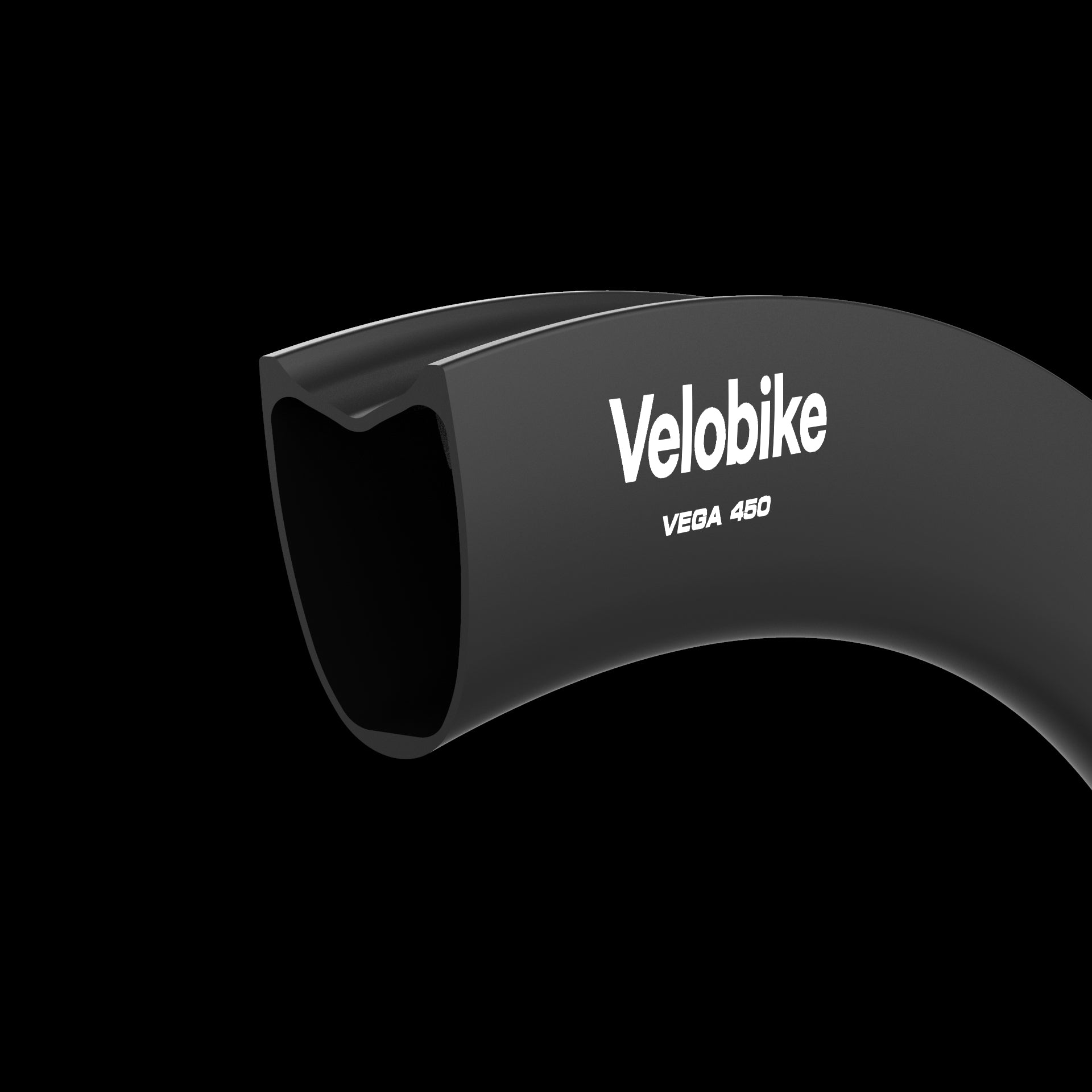 Velobike Vega 450 Tubular rim profile